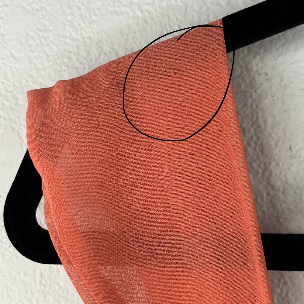 After Six Terracotta Off Shoulder Basque Neck Maxi Dress Evening Gown 8 NWT - Picture 15 of 15